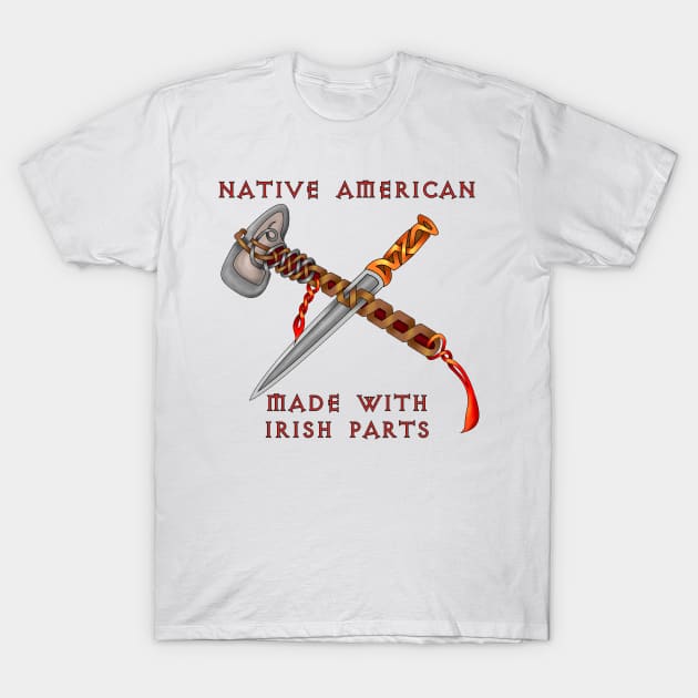 Native American/Irish T-Shirt by KnotYourWorld4